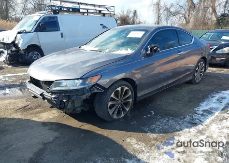 2013 Honda Accord Ex-L V-6 из США, поврежденный, VIN 1HGCT2B81DA010282